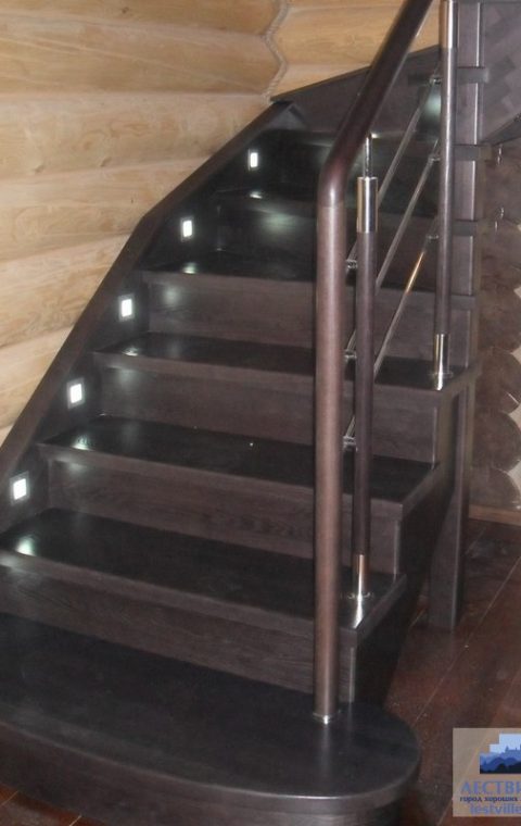 Лестница комбинированная k006
