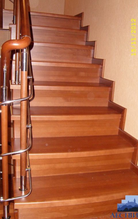 Лестница комбинированная k023